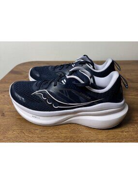 Saucony Omni 22 Shoes Womens Size 8 Navy Running Sneakers S10926-220 Road Gym